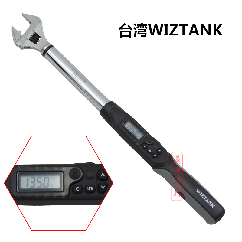 Taiwan WIZTANK Activity opening headcount Torque Wrench Moment Electronic Living wrench WEA12-410CN