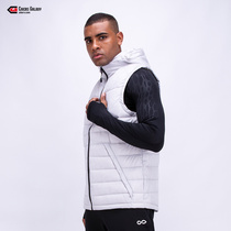 cikers cotton vest mens autumn sports warm hooded slim winter training team uniform football training vest