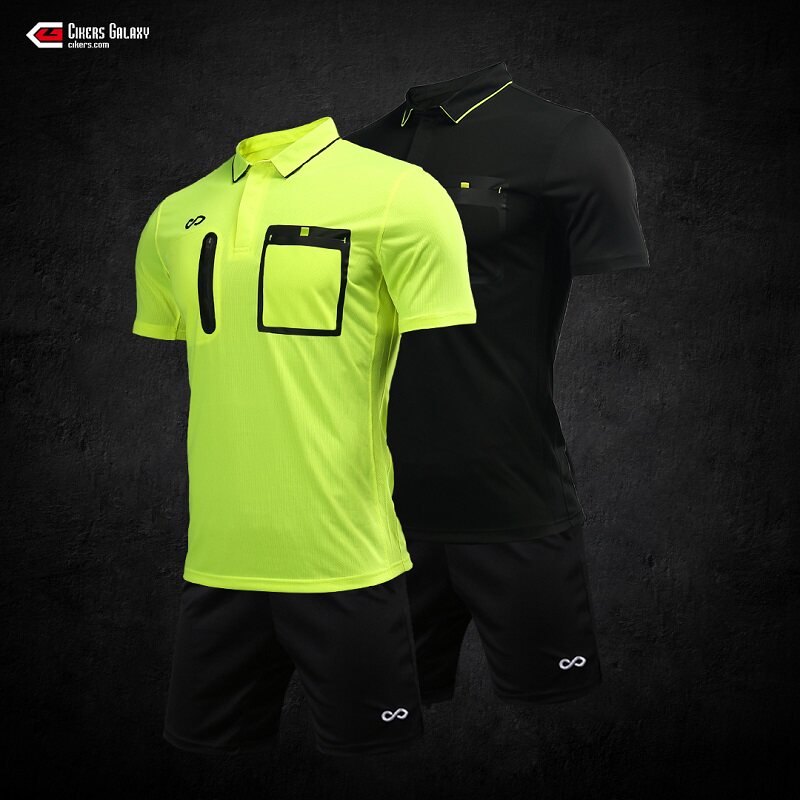 Racer cikers balance series referee suit sport quick dry short sleeves professional game football referee suit