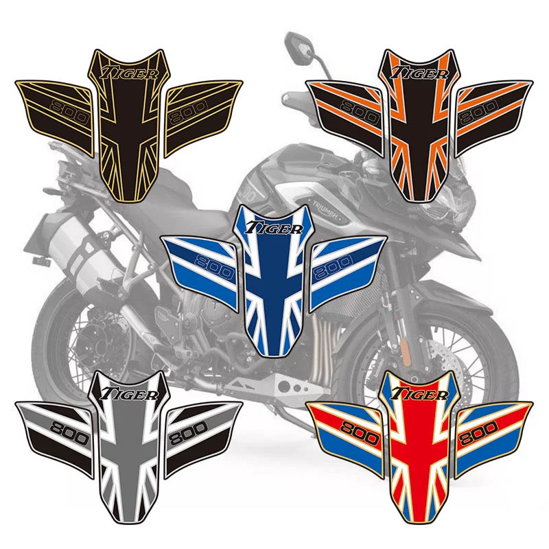 Подходит для Triumph TriUMPH TIGER Tiger/ 800 мотоциклетный масляный бак топливный бак чип patchwork покрытие цветок