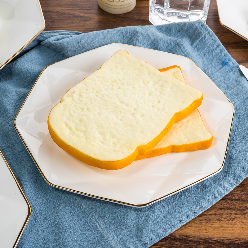 Creative dinner plate household ipads porcelain tableware ceramics up phnom penh irregular hotel the steak with a plate of fruit bowl dish plate