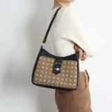 Сумка подмышку, оригинальная сумка через плечо, в цветочек, китайский стиль