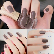 Sweet Color Eco Nail Polish 12ml Khaki Grey Rich Classic Thuốc lá Cà phê Xám S216 - Sơn móng tay / Móng tay và móng chân