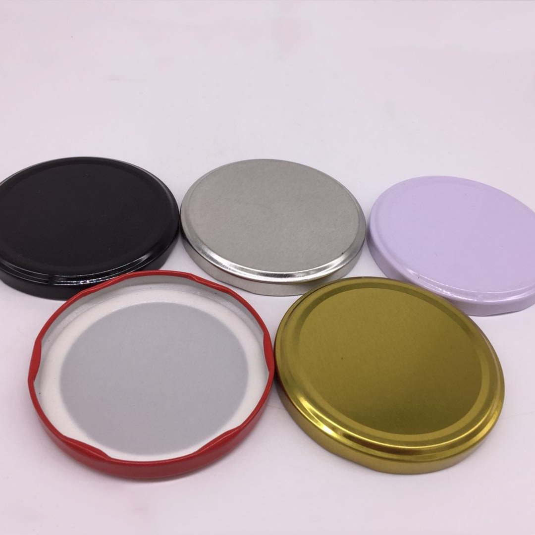 Glass bottle cover horse mouth iron cover jar head bottle lid oatness bottle cap honey bottle cap chili sauce vegetable bottle seal lid