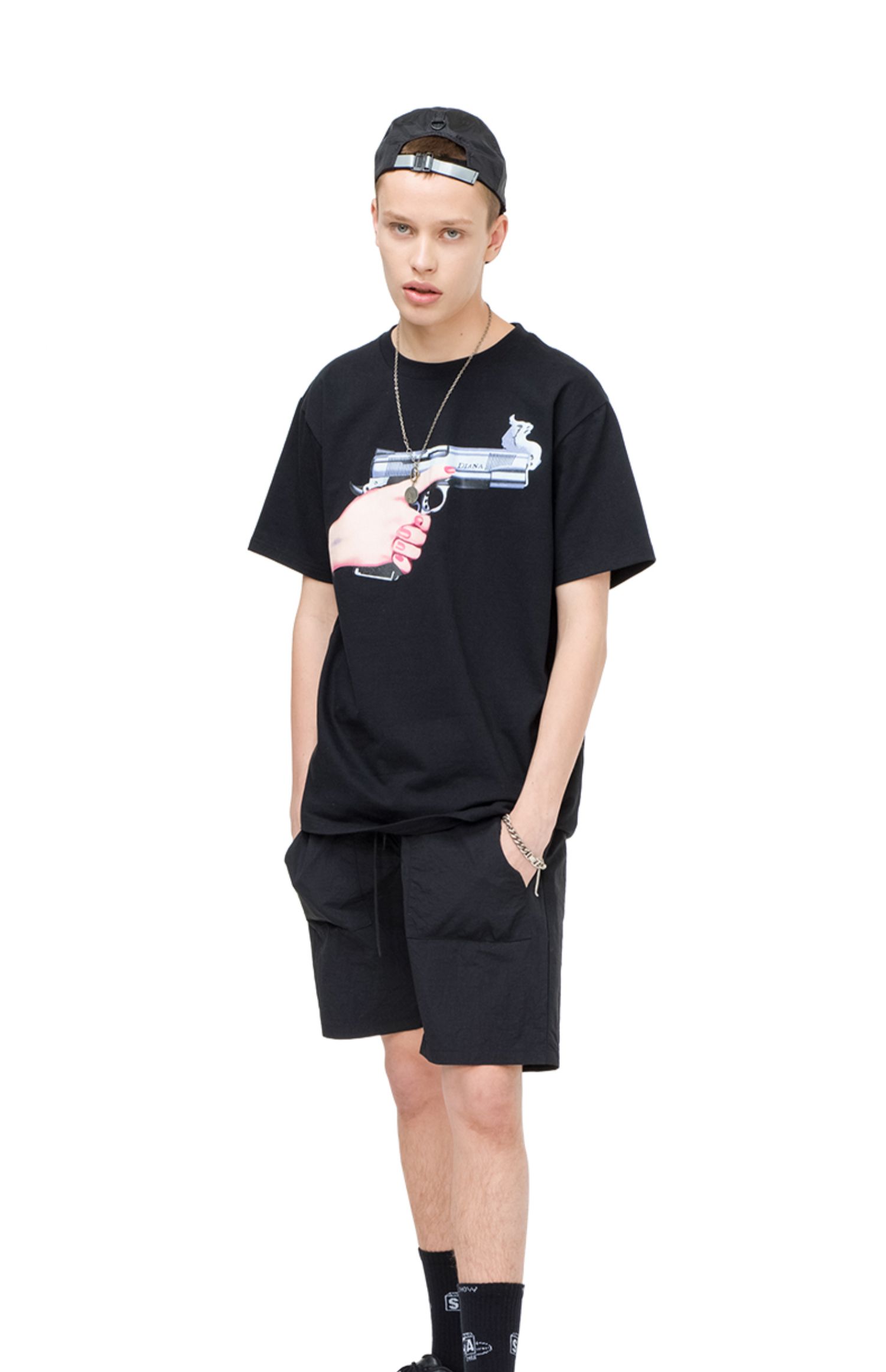 Viishow2019 hè mới giản dị quần short nam phiên bản Hàn Quốc quần ống suông màu rắn nam mát mẻ - Quần mỏng quần legging nam