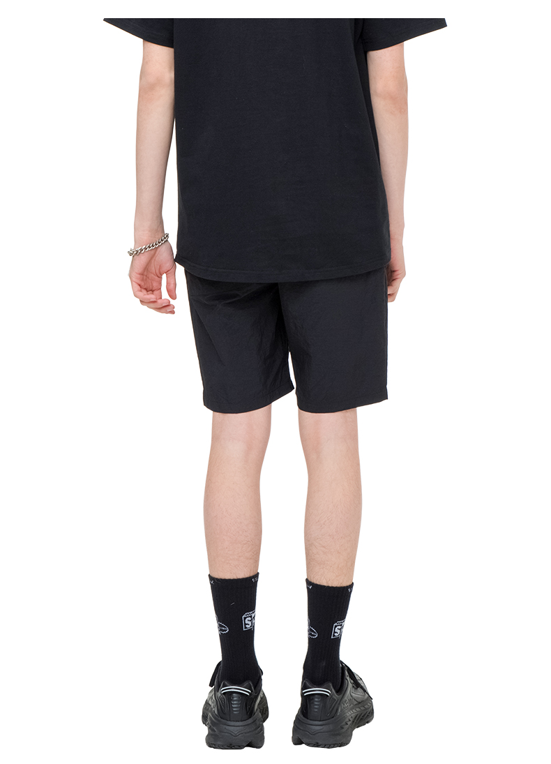 Viishow2019 hè mới giản dị quần short nam phiên bản Hàn Quốc quần ống suông màu rắn nam mát mẻ - Quần mỏng quần legging nam