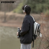 VIISHOW Осенняя ретро куртка, трендовая бейсбольная форма, в американском стиле, оверсайз