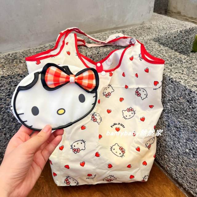 Day single cartoon kidie cat one shoulder shopping bag