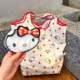 Day single cartoon kidie cat one shoulder shopping bag