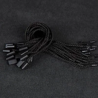 1000 черных хлопчатобумажных веревок (1 упаковка)