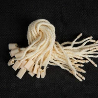 1000 бежевых хлопчатобумажных веревок (1 упаковка)