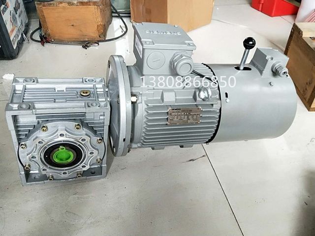 ມໍເຕີເບຣກ Siemens 7.5kw/132 base/1LE0001-1CB2 port terminal lifting brake motor