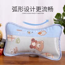 Ice silk pillowcase Tea pillow core Student dormitory single summer pillow Rectangular childrens pillow Neck protection sleep aid cold pillow