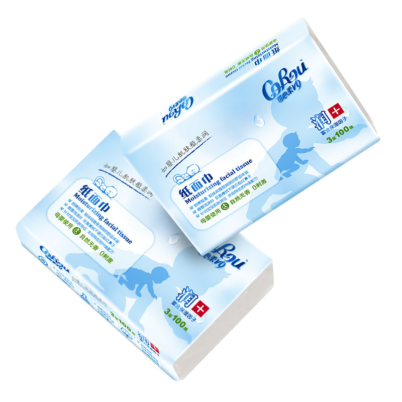 corou can soft soft and soft tissue baby ultra soft extract toilet paper baby cloud soft towel 100 pump 2 pack