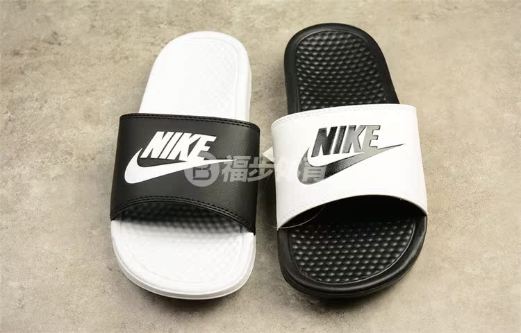 Đôi dép Nike màu đen và trắng 819717-818736-343880-090-100-060-011-102 - Dép thể thao dép đi trong nhà