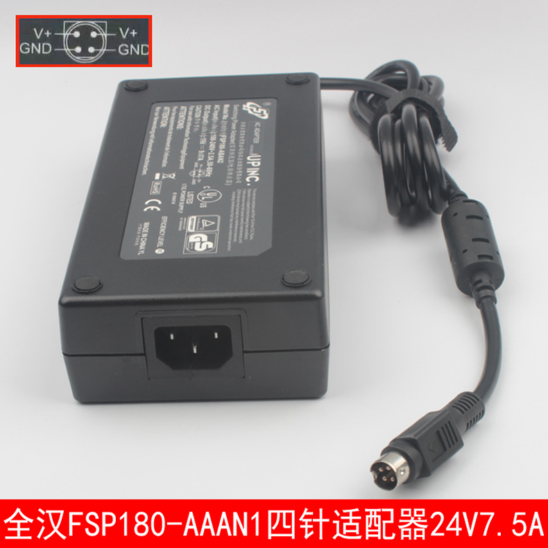 элемент питания 原装全汉fsp180-aaan1电源适配器19v9.47a/24v7.5a四针供应器 элемент питания 原装全汉fsp180-aaan1电源适配器19v9.47a/24v7.5a四针供应器