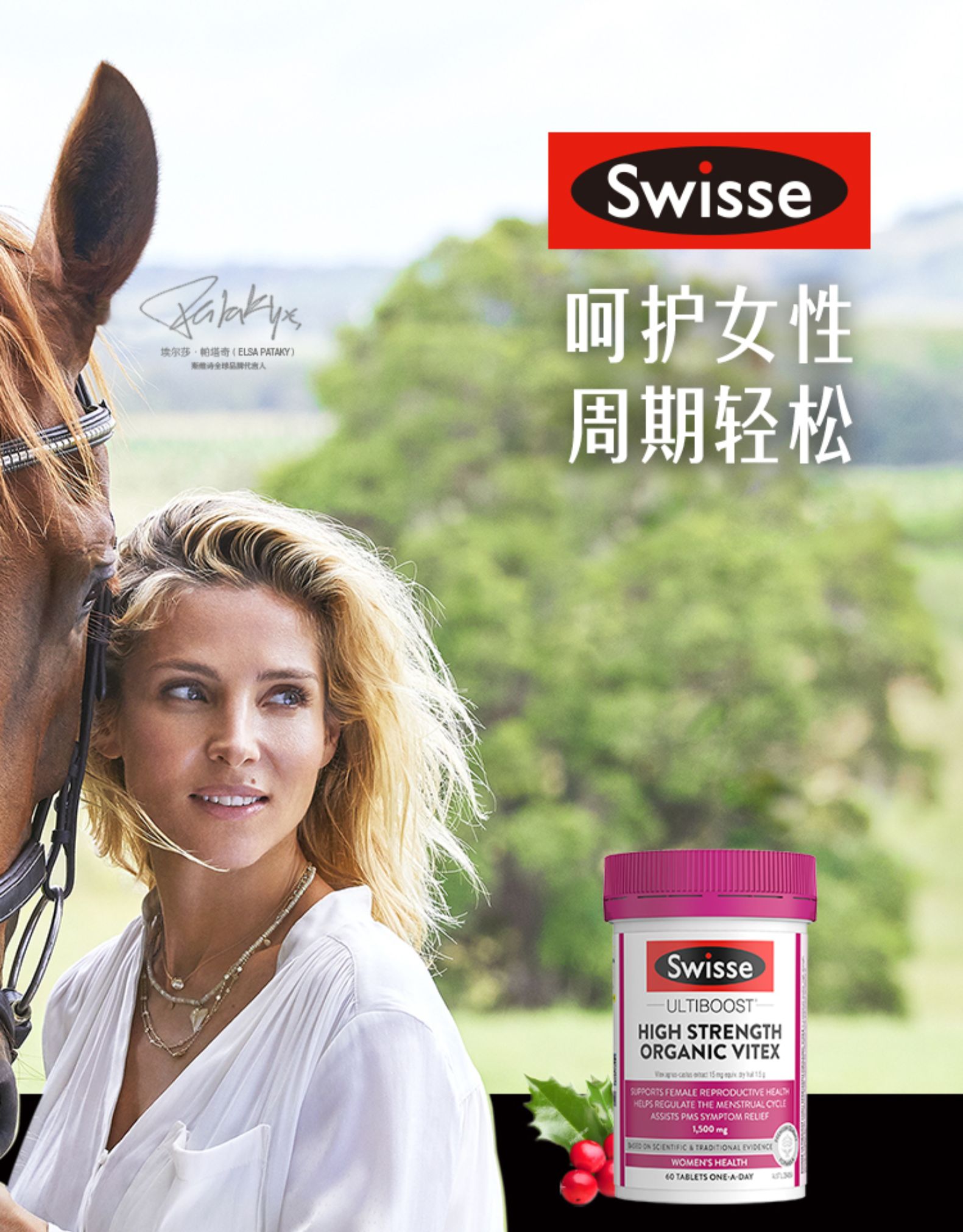斯维诗Swisse圣洁莓片