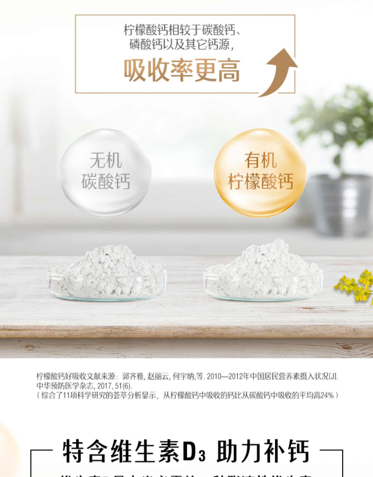 斯维诗Swisse钙+维生素D片