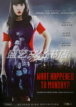 2017 French suspense science fiction new movie Hunt Monday HD DVD box