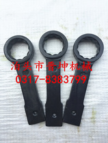 Single head plum blossom tapping wrench plum blossom tapping wrench steel hammering machine repair special tool tapping wrench