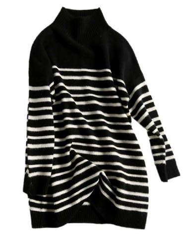 Осенний длинный кашемировый трикотажный бархат, трикотажное платье, Италия, средней длины