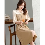 Брендовый осенний комплект, платье