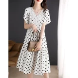 Брендовый кружевной приталенный корсет, платье, французский стиль, V-образный вырез