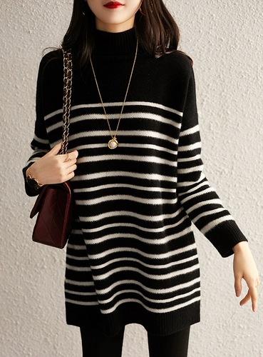 Осенний длинный кашемировый трикотажный бархат, трикотажное платье, Италия, средней длины