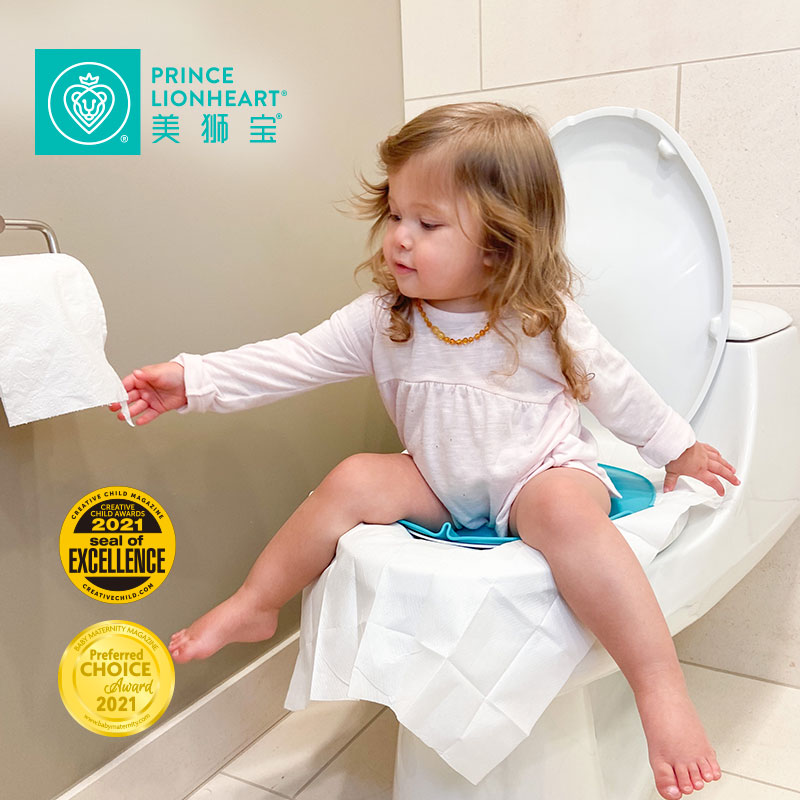 PrinceLionheart Portable Folding Toilet | Out of the Hotel Washable Toilet Mat