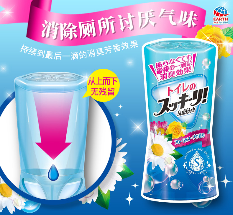 vim con vịt EARTH Anspeed Nhà khử trùng khử mùi 400ml * 2 chai Đặt 4 giao hàng ngoại quan tùy chọn - Trang chủ vim rửa bồn cầu