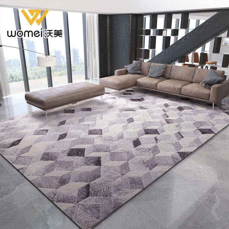 Carpet Living Room Minima Modern Tea Table Blanket Superior Grey Area Villa Light Lavish Bedroom Customised Carpet Thickening