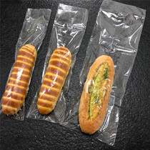 Long Caterpillar Packaging Bag Big Leba Long Soft European Bread Bag Transparent Baking Packaging Flat Mouth Food Bag