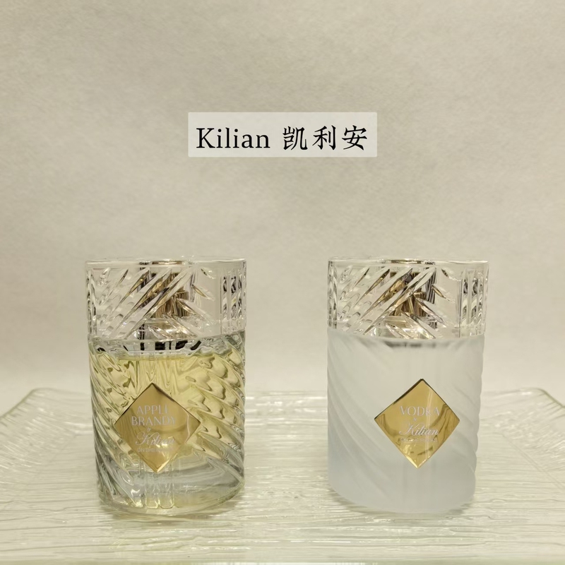 Kilian Series Apple Brandy, Ice Vodka, Sacred Wood, Snow Rose Fragrance Sample Kilian Series Apple Brandy, Ice Vodka, Sacred Wood, Snow Rose Fragrance Sample