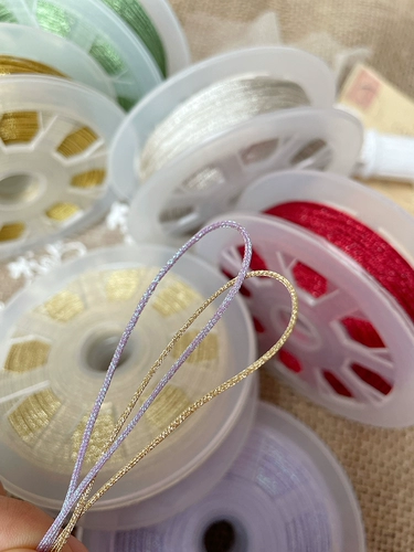 Импортный базовый аксессуар ручной работы, в корейском стиле, золото и серебро, DIY, 1mm