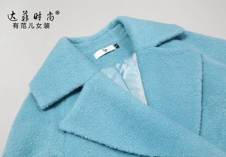 Áo len cashmere cổ rộng, áo len dày, dài, áo len dài 2018