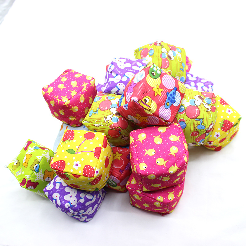 Sandbag children's kindergarten sand bag handmade primary school mini physical education class training small cloth fairway toy