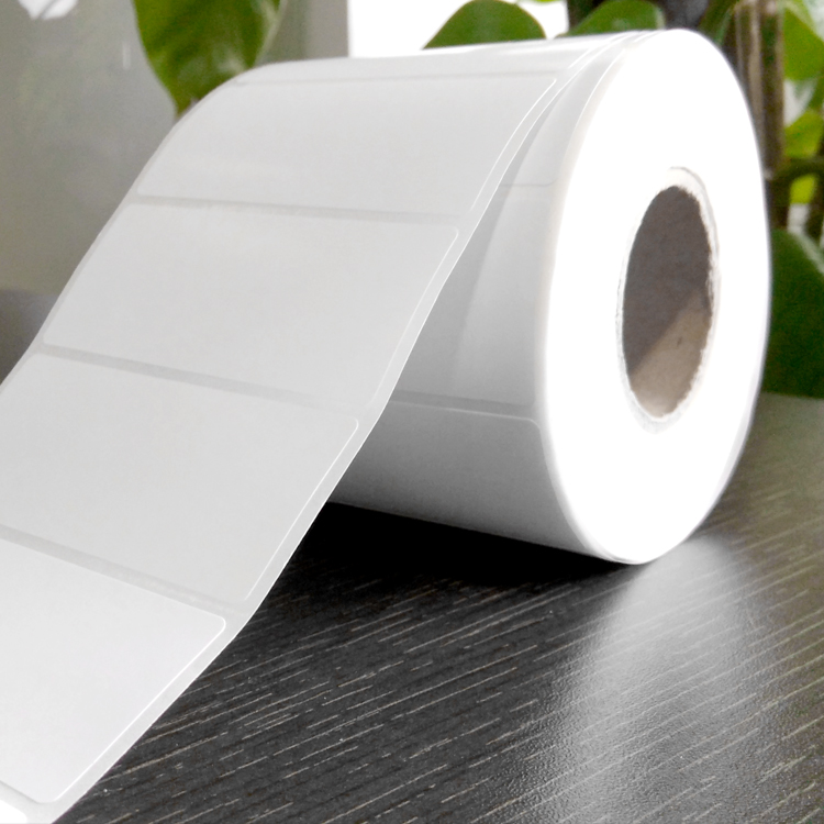 Special price blank copper version paper 70 * 40 * 2000 barcode letterpress label water model sticker adhesive custom