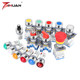Explosion-Proof Corrosion-Resistant Button Dustproof Potentiometer Single-Turn Speed Regulator Multi-Link 1K5K10K Frequency Converter Resistor Opening 22mm