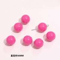 121#(111) розово-красный 16мм 1 шт.