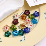 Ретро серьги ручной работы, аксессуар, ожерелье, аксессуары, в цветочек, DIY