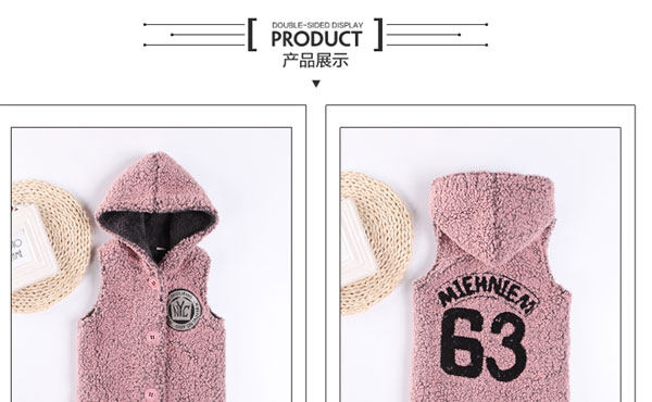 Gilet fille en laine - Ref 2071092 Image 21