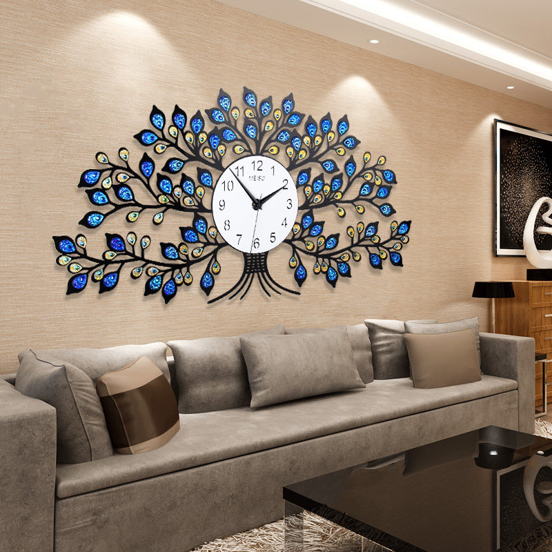 Beauty Seda Clock Hanging clock Living room personality quartz Clock Table Creative Modern Brief Atmospheric Fashion Decoration Hanging Watch-Taobao