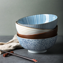Yai Show Creative Day Style And Wind Soup Bowl Home Ceramic Rice Rice Bowl Daily Cutlery Suit