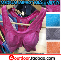 SALOMON SALOMON MEDIUM IMPACT BRA running sports vest underwear with chest cushion