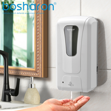 Automatic foam induction liquid wall hanging hospital disinfector public kitchen bathroom washroom handliquid box