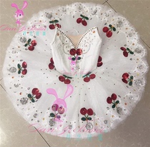 Dan Yi Ballet Skirt Customized Classic Cherry Carrot Bell Skirt Customized Performance Costumes with Pictures