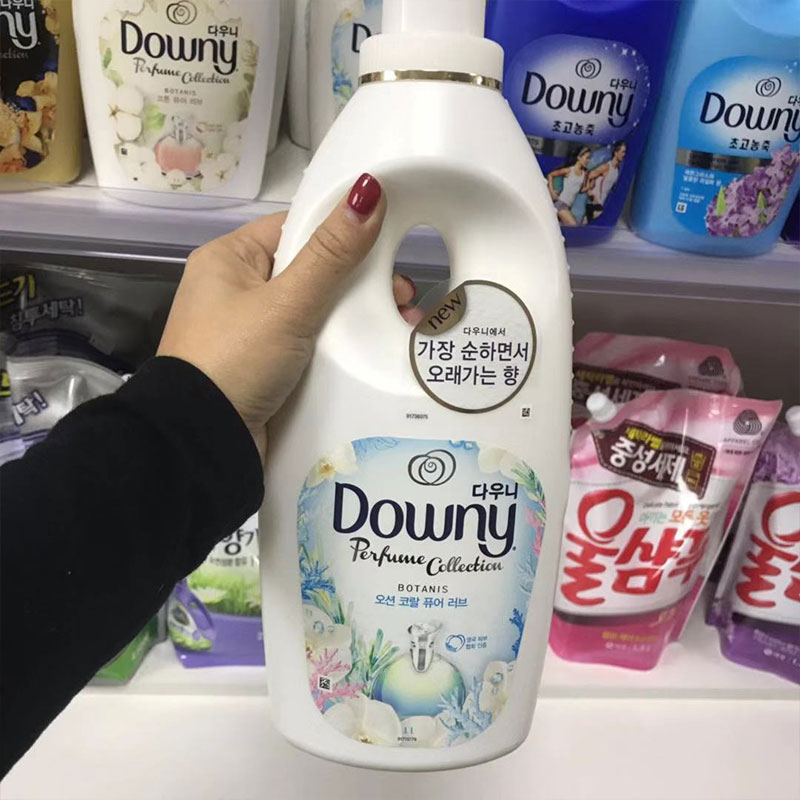 White ocean flavor South Korea imported downy Dangni high concentrated clothing softener fragrance long-lasting anti-static