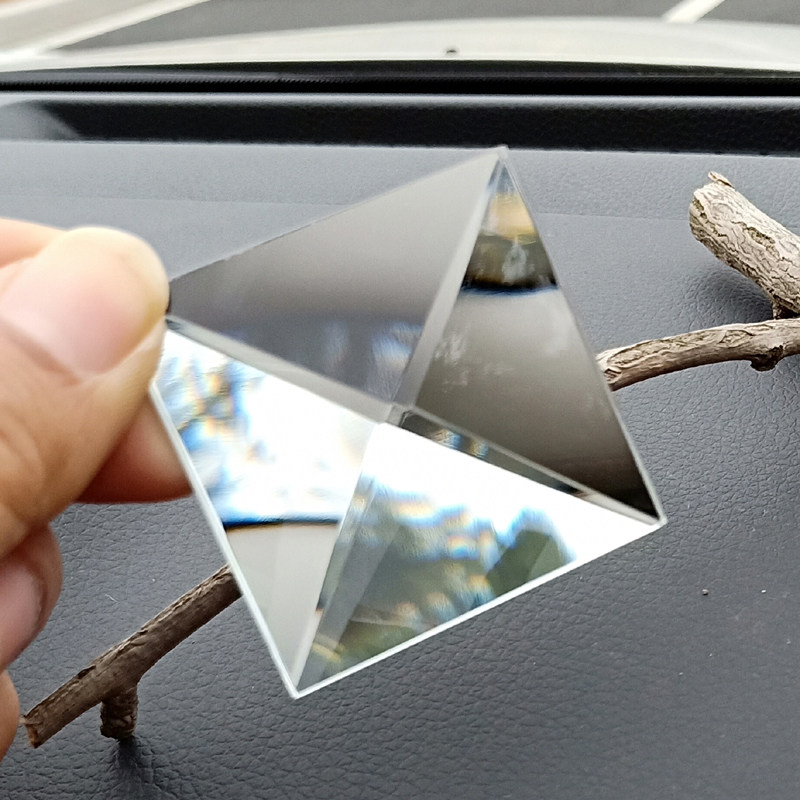 Spire Silver Lens Crystal Glass Mosaic Soft Package Mirror Lens Edged Mirror Hotel KTV Back View Wall Tiles