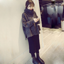 Autumn and winter 2020 new trendy Western style early autumn fashion temperament thickened dress two-piece suit large size womens clothing