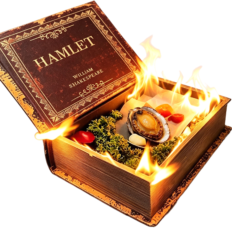 Internet-Famous Flame Magic Book Lunch Box Tableware, Simulated Book-Style Food Lunch Box, Flame Paper Set That Can Light up Dishes Internet-Famous Flame Magic Book Lunch Box Tableware, Simulated Book-Style Food Lunch Box, Flame Paper Set That Can Light up Dishes